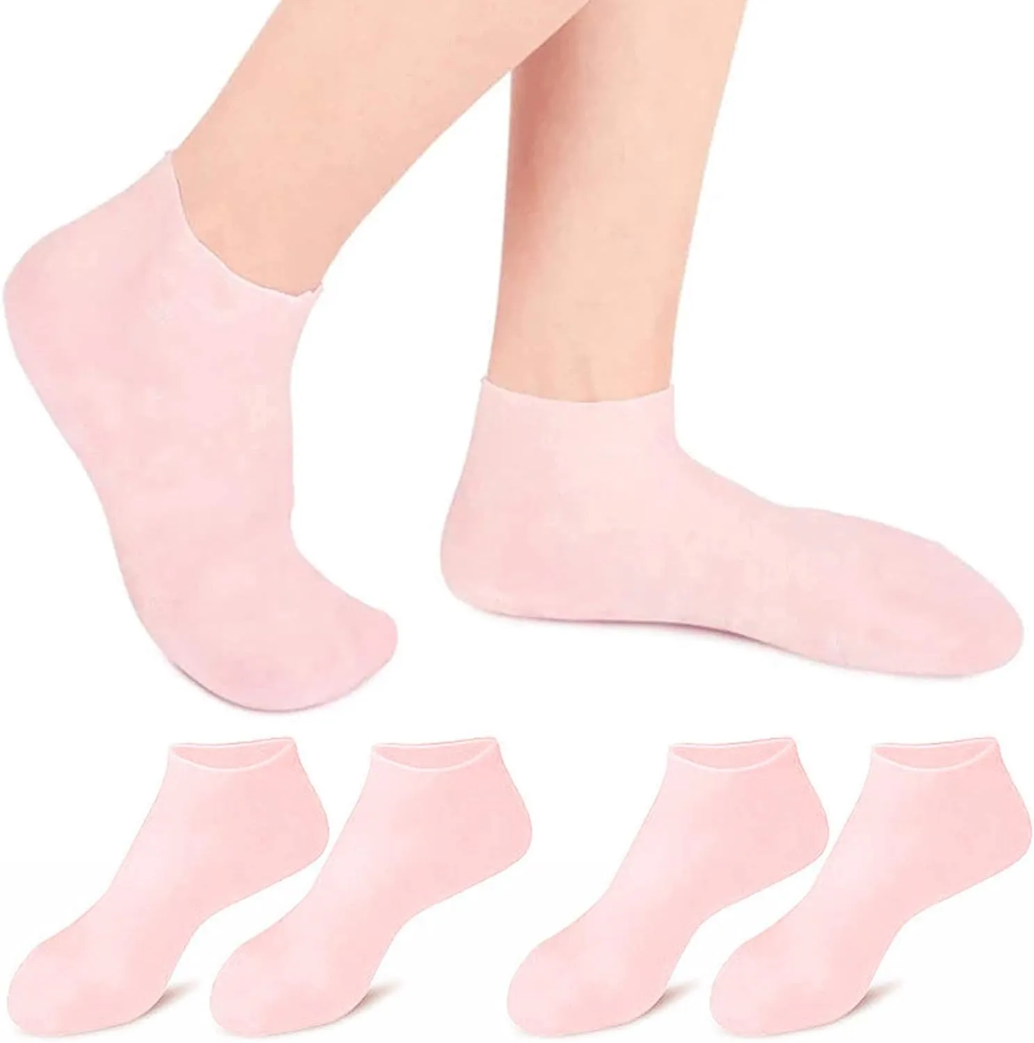 🔥BUY 2 SAVE 15%🔥Moisturizing Foot Mask Exfoliating Silicone Socks Beach Protective Socks