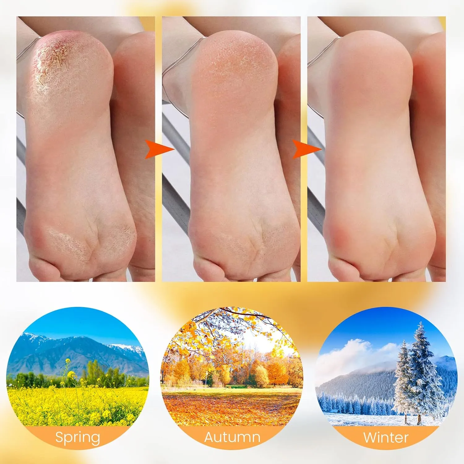 🔥BUY 2 SAVE 15%🔥Moisturizing Foot Mask Exfoliating Silicone Socks Beach Protective Socks