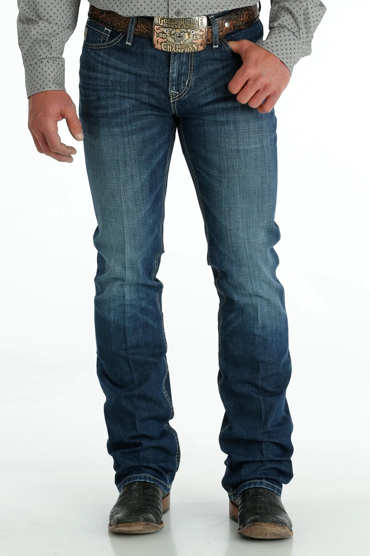 Cinch MB58436001 Ian Slim Fit Rinse Jean