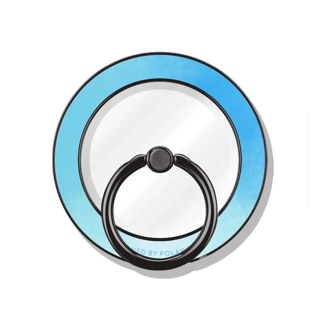 Clouds in Spring - Black MagSafe Phone Grip and Ring Holder Stand