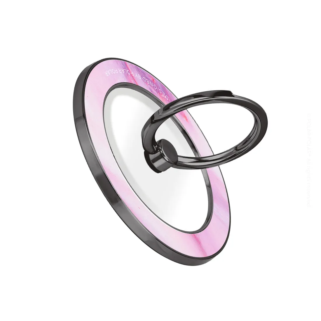 Cotton Candy - Black MagSafe Phone Grip and Ring Holder Stand