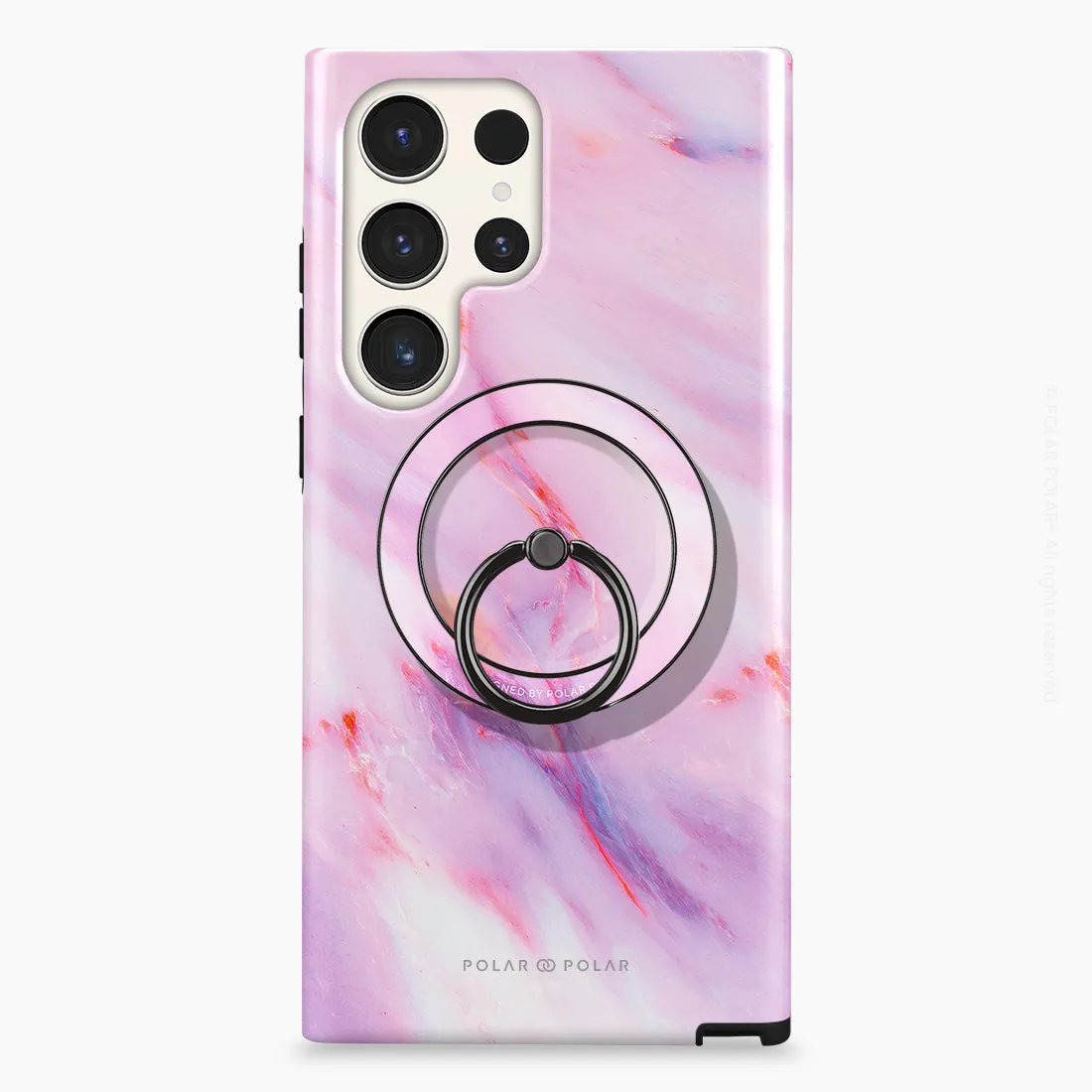 Cotton Candy - Black MagSafe Phone Grip and Ring Holder Stand