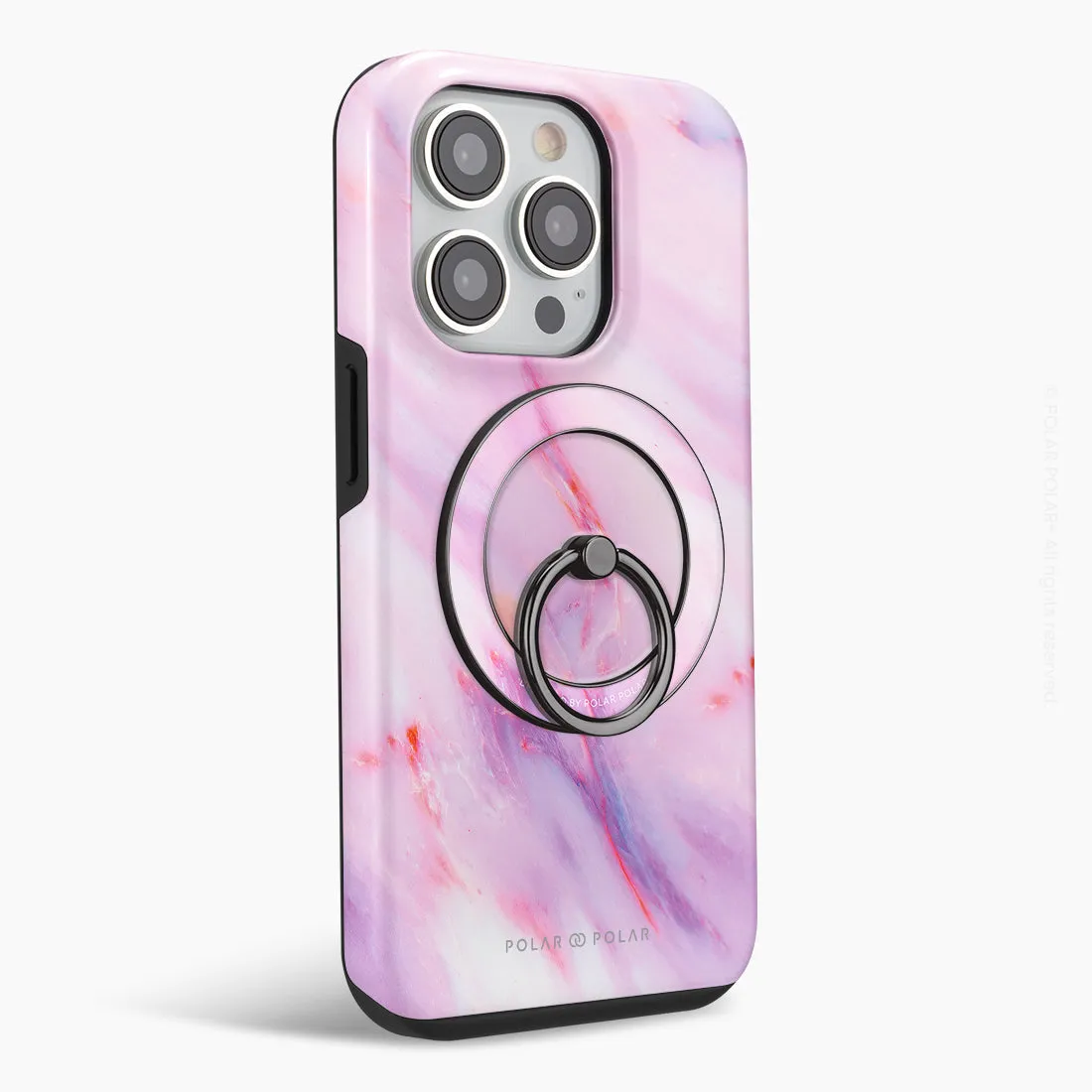 Cotton Candy - Black MagSafe Phone Grip and Ring Holder Stand