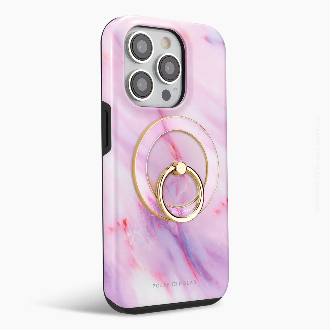 Cotton Candy - Golden MagSafe Phone Grip and Ring Holder Stand