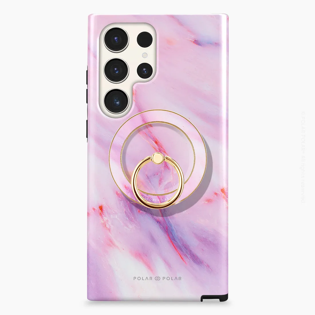 Cotton Candy - Golden MagSafe Phone Grip and Ring Holder Stand