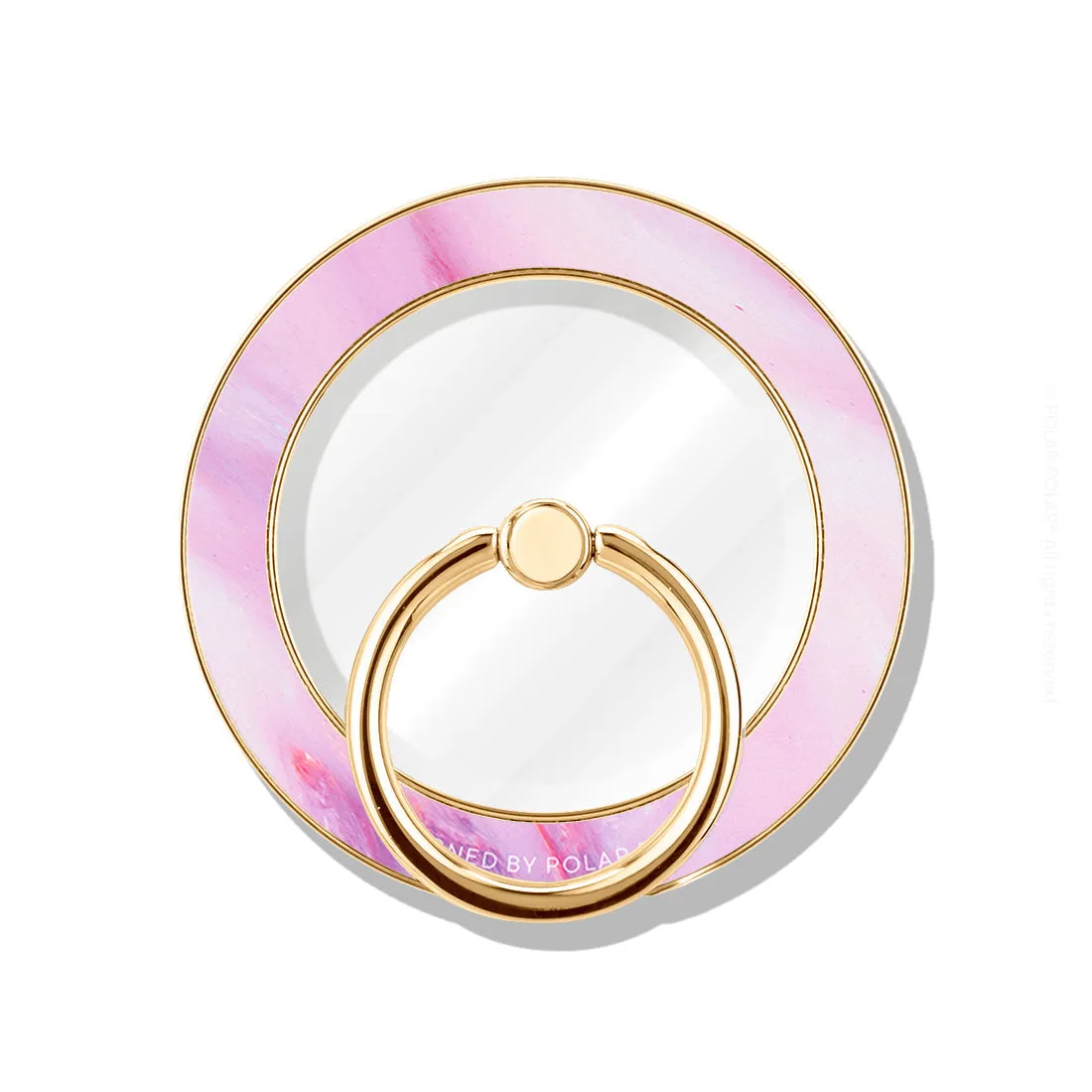 Cotton Candy - Golden MagSafe Phone Grip and Ring Holder Stand