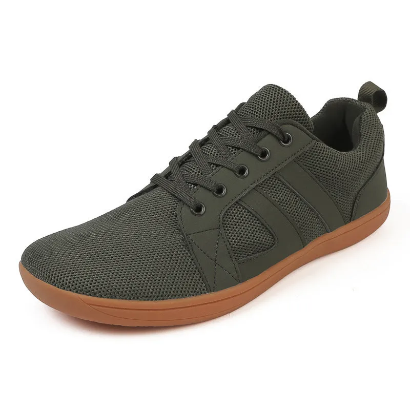 Couple Breathable Lace-up Mesh Shoes Casual Walking Sneakers Men Non-slip Running Sports Shoes Women