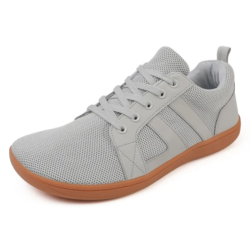 Couple Breathable Lace-up Mesh Shoes Casual Walking Sneakers Men Non-slip Running Sports Shoes Women