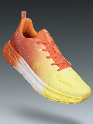 cult Men's Raptor Running Shoes - Lemon Yellow/Orange
