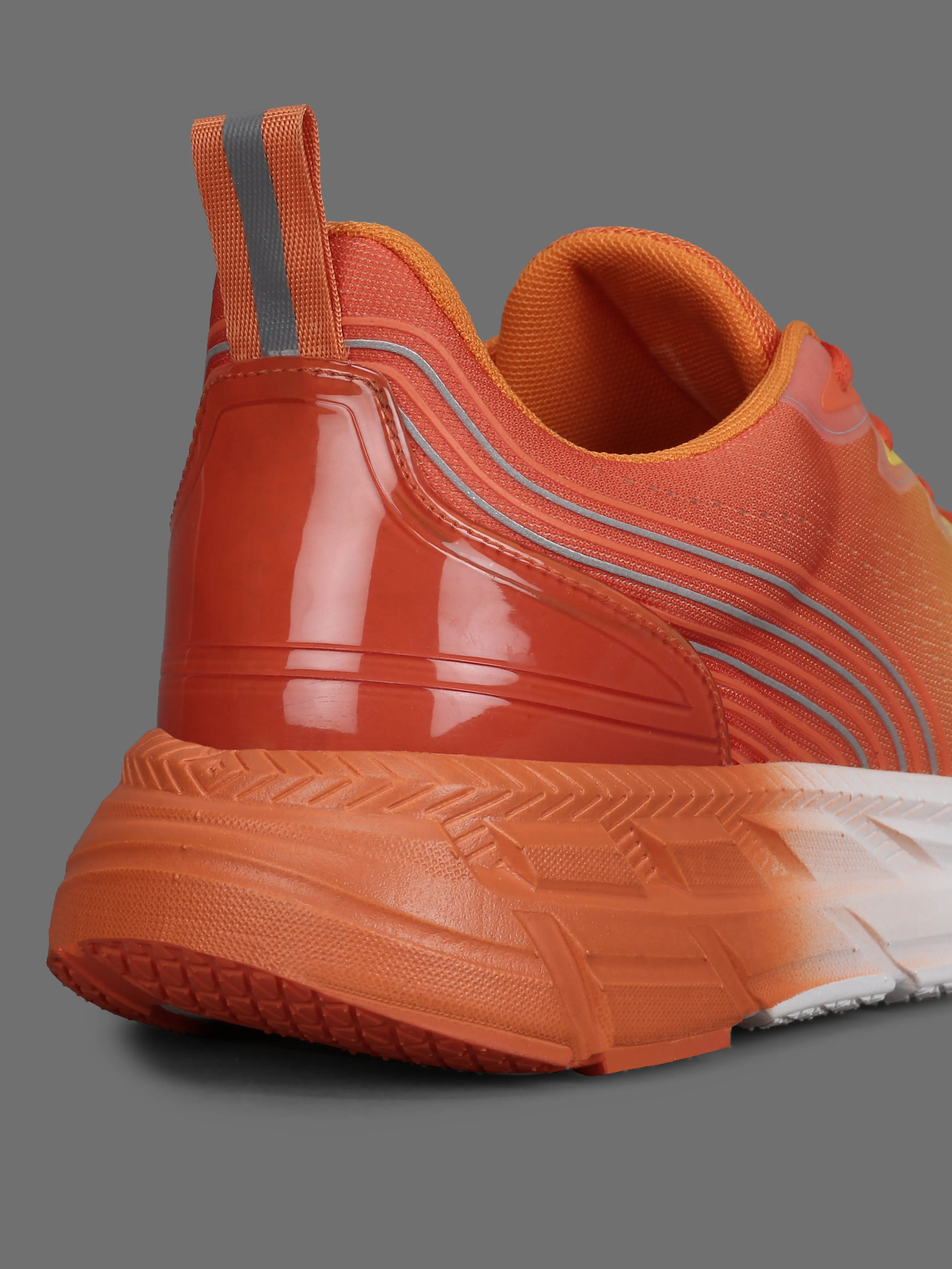 cult Men's Raptor Running Shoes - Lemon Yellow/Orange