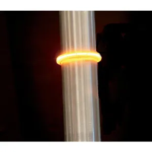 Custom Dynamics TW41AS 360 Degree LED Fork Light (Smoked Housing/Amber LED Truwrapz for 41MM Forks)