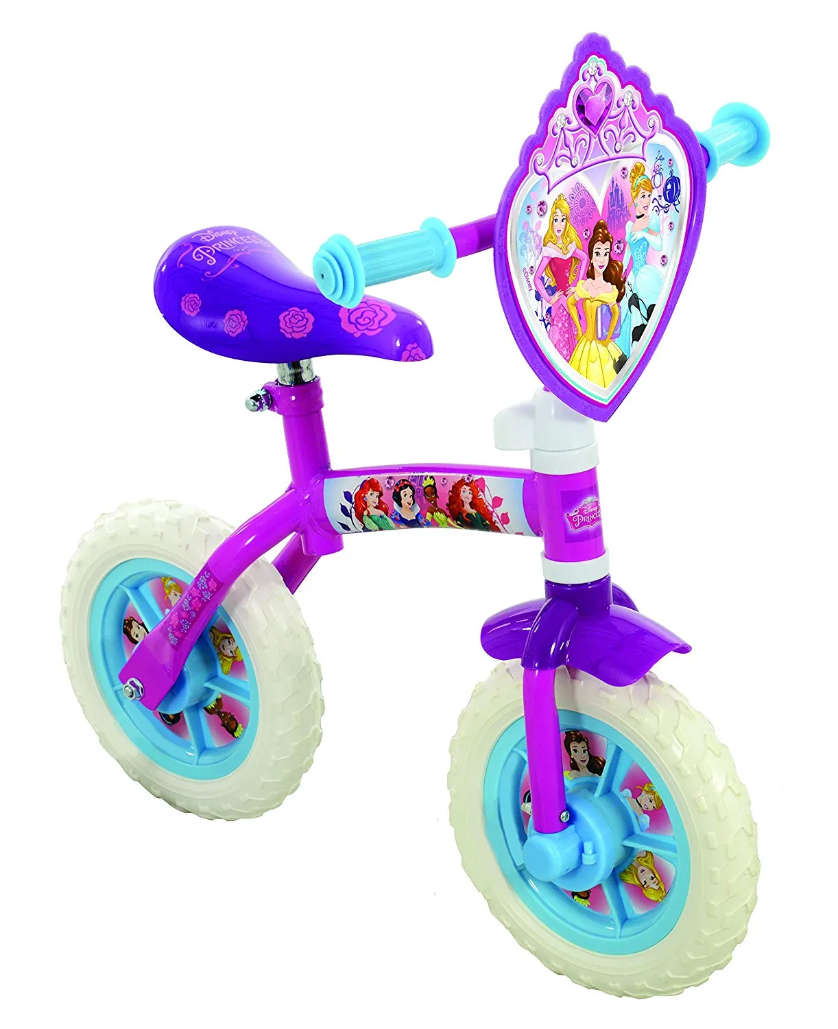 Disney Princess 2 in 1 10" Training Bike