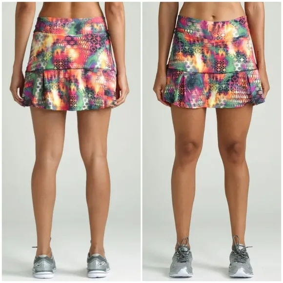 Dona Jo Jojo 2.0 Tennis Running Skort Skirt Casablanca Alambra Print Size 1
