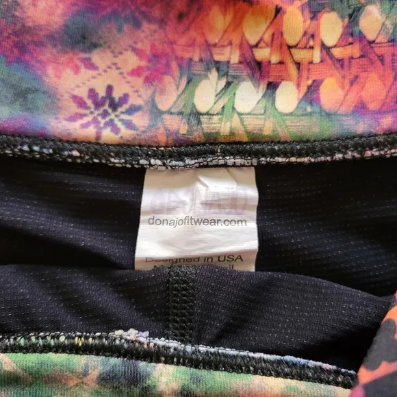 Dona Jo Jojo 2.0 Tennis Running Skort Skirt Casablanca Alambra Print Size 1