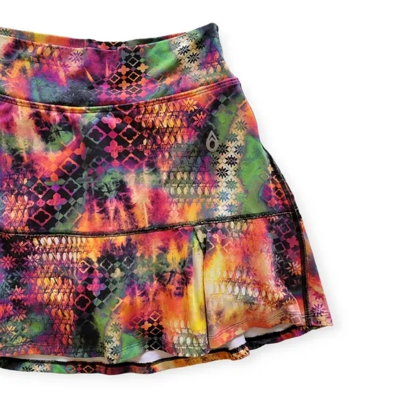 Dona Jo Jojo 2.0 Tennis Running Skort Skirt Casablanca Alambra Print Size 1