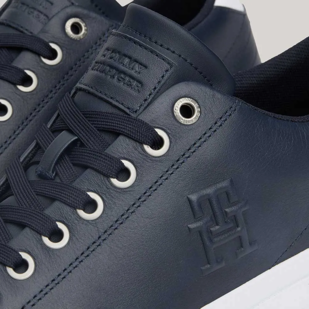Essential Contrast Panel Sneaker - Navy