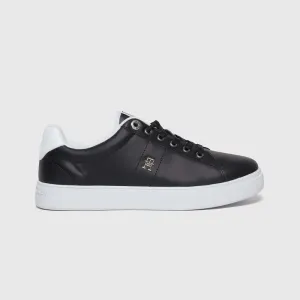 Essential Elevated Court Sneaker - Black
