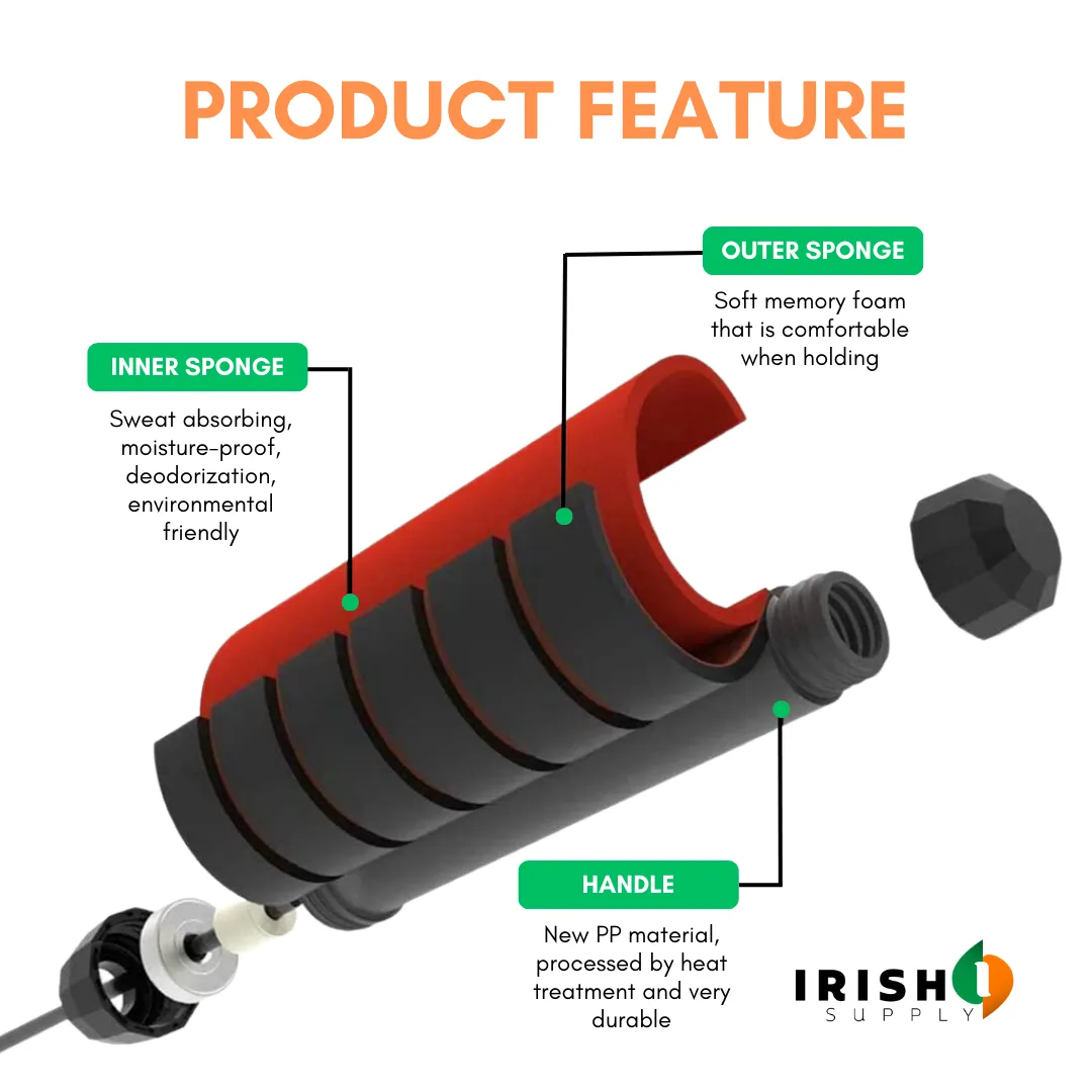 EZROPE Tangle Free Skipping Rope