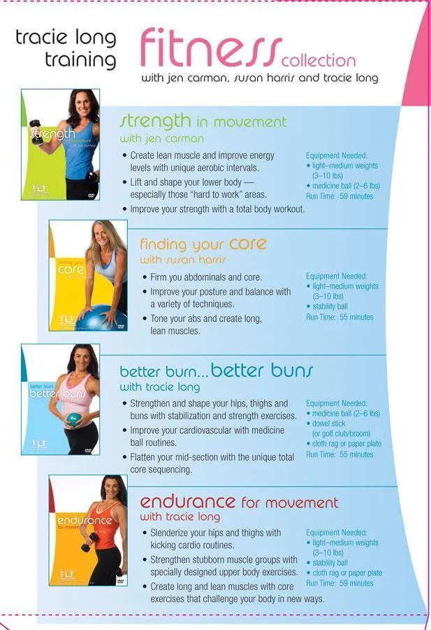 Fitness Collection 4 DVD Set