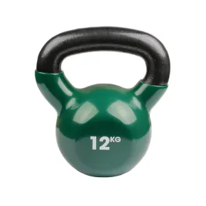 Fitness Mad 12kg Kettlebell Green