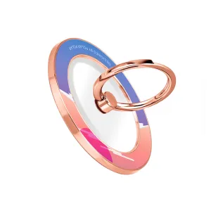 Fujisan Blue - Rose Gold MagSafe Phone Grip and Ring Holder Stand