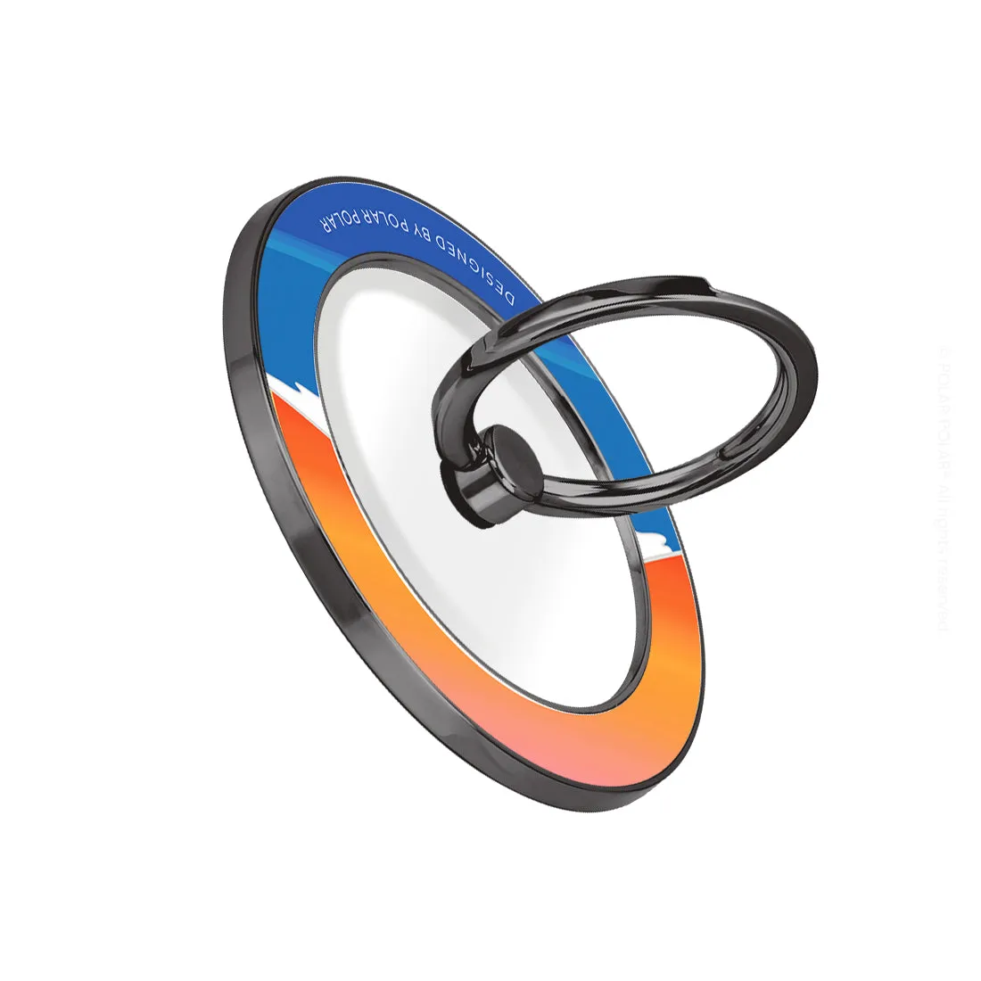 Fujisan Sunset - Black MagSafe Phone Grip and Ring Holder Stand