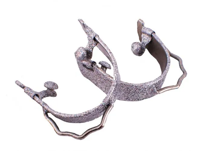 Glitter Aluminum Bumper Spurs