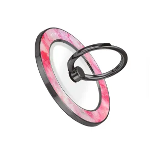 Gloaming Island - Black MagSafe Phone Grip and Ring Holder Stand