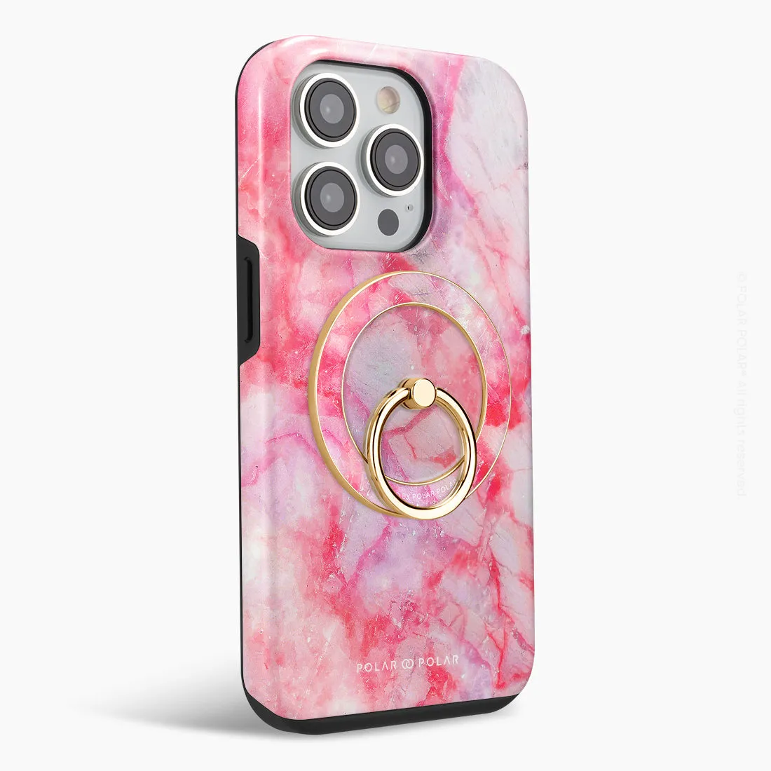 Gloaming Island - Golden MagSafe Phone Grip and Ring Holder Stand