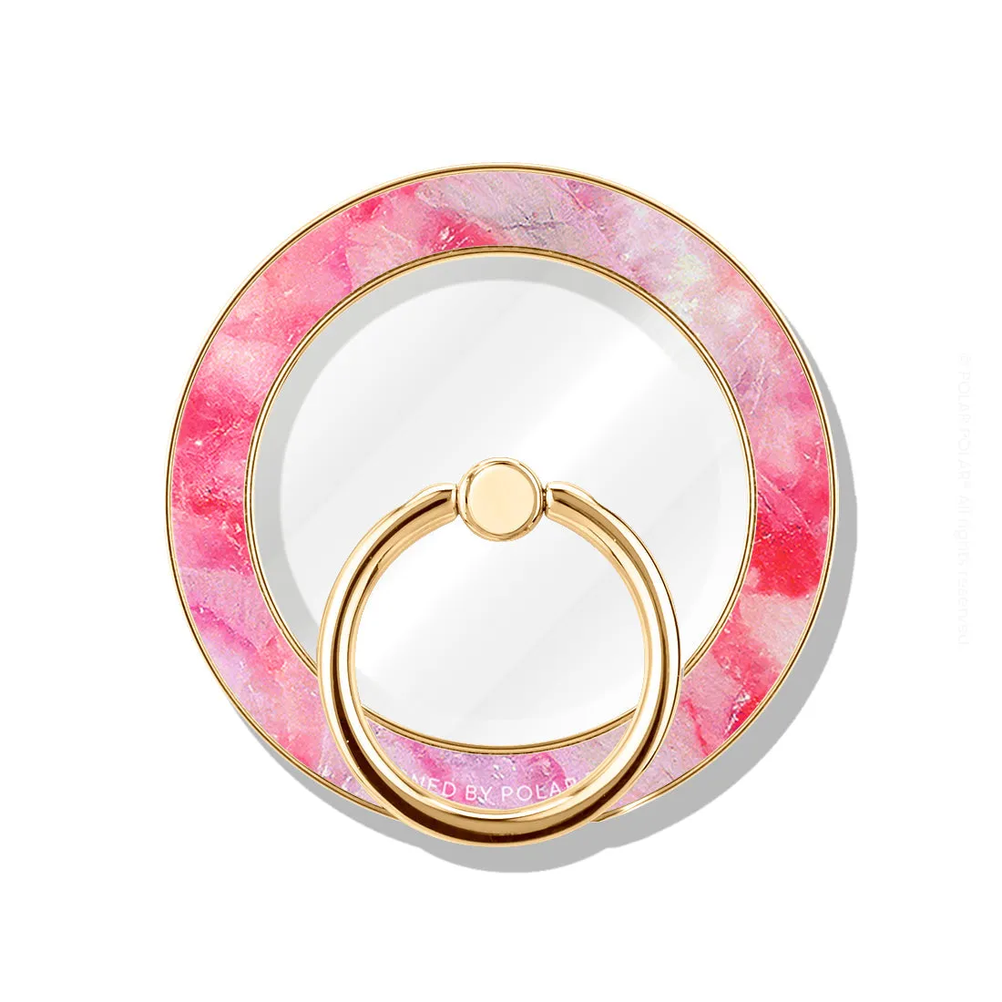 Gloaming Island - Golden MagSafe Phone Grip and Ring Holder Stand