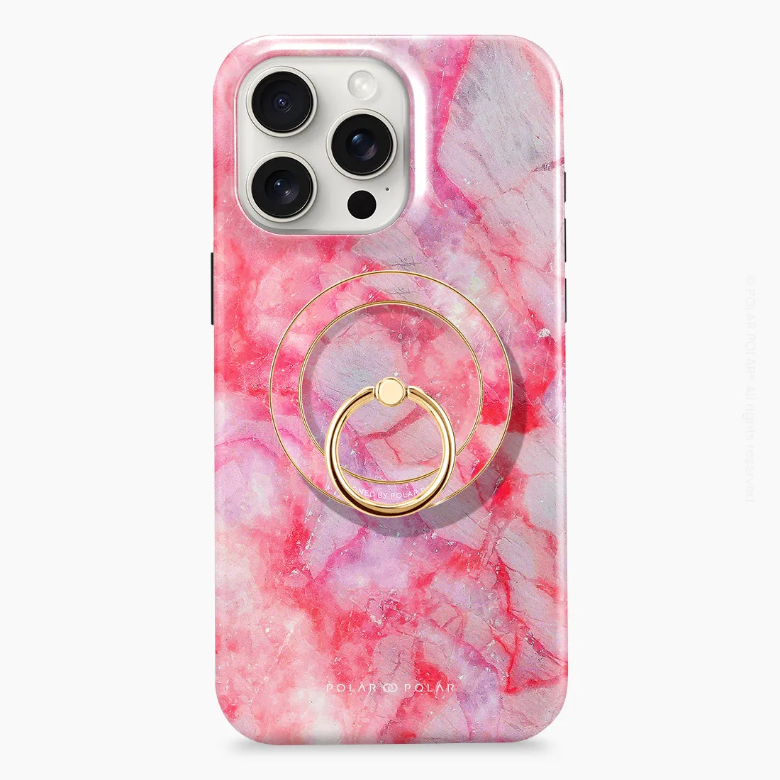 Gloaming Island - Golden MagSafe Phone Grip and Ring Holder Stand