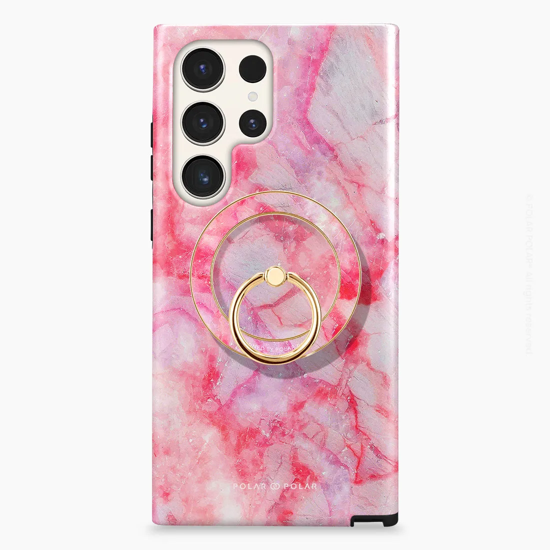 Gloaming Island - Golden MagSafe Phone Grip and Ring Holder Stand