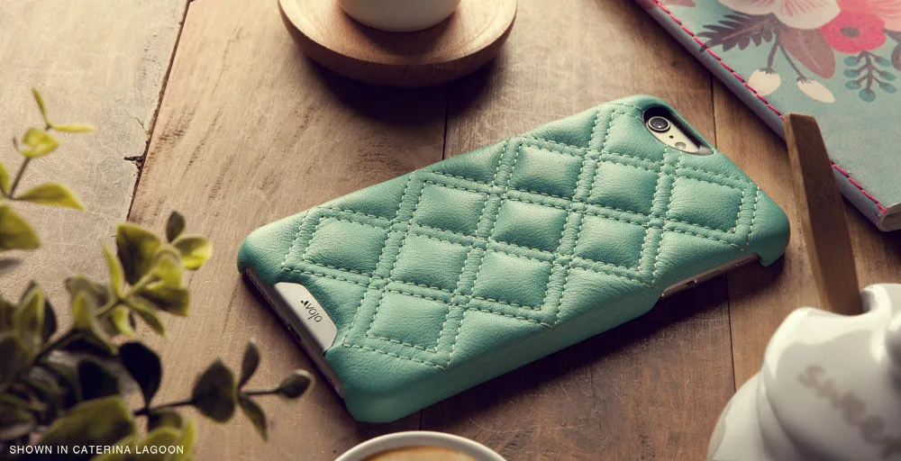 Grip Matelassé - Quilted iPhone 6 Plus/6s Plus Leather Case