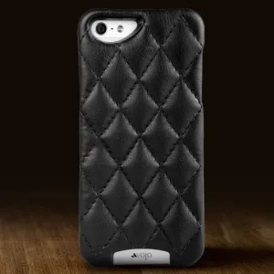 Grip Matelassé - Quilted Leather iPhone SE Case