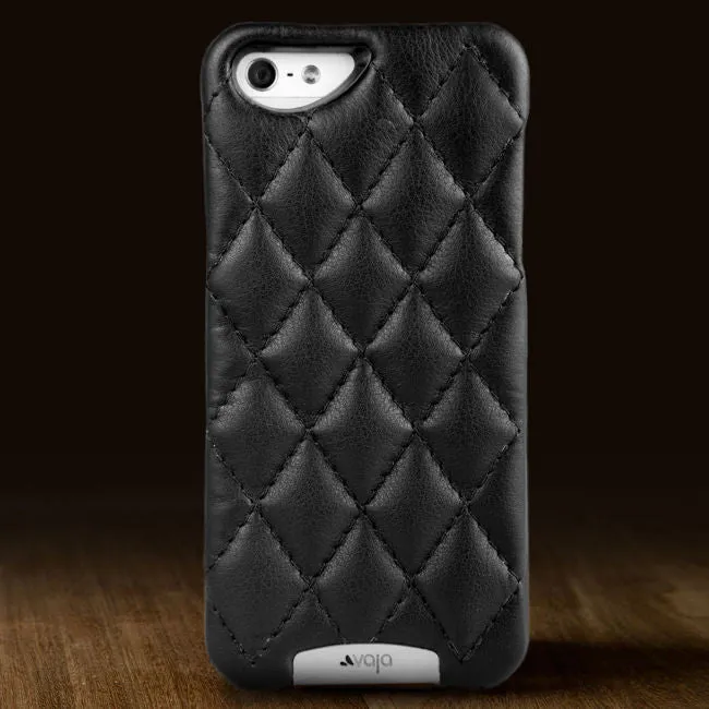 Grip Matelassé - Quilted Leather iPhone SE Case