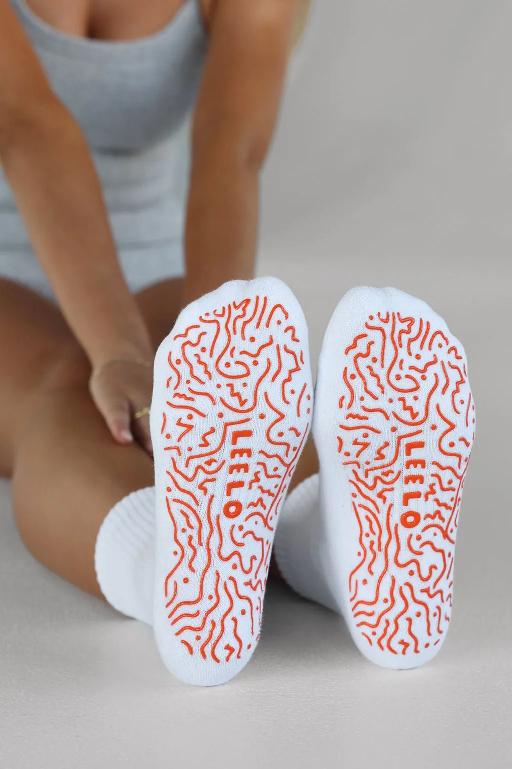 Grip Socks - The Design Collection - Orange