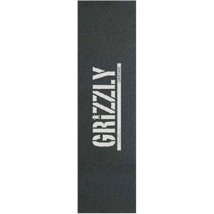 Grizzly Griptape Torey Pudwill black/off-white Stamp Grip