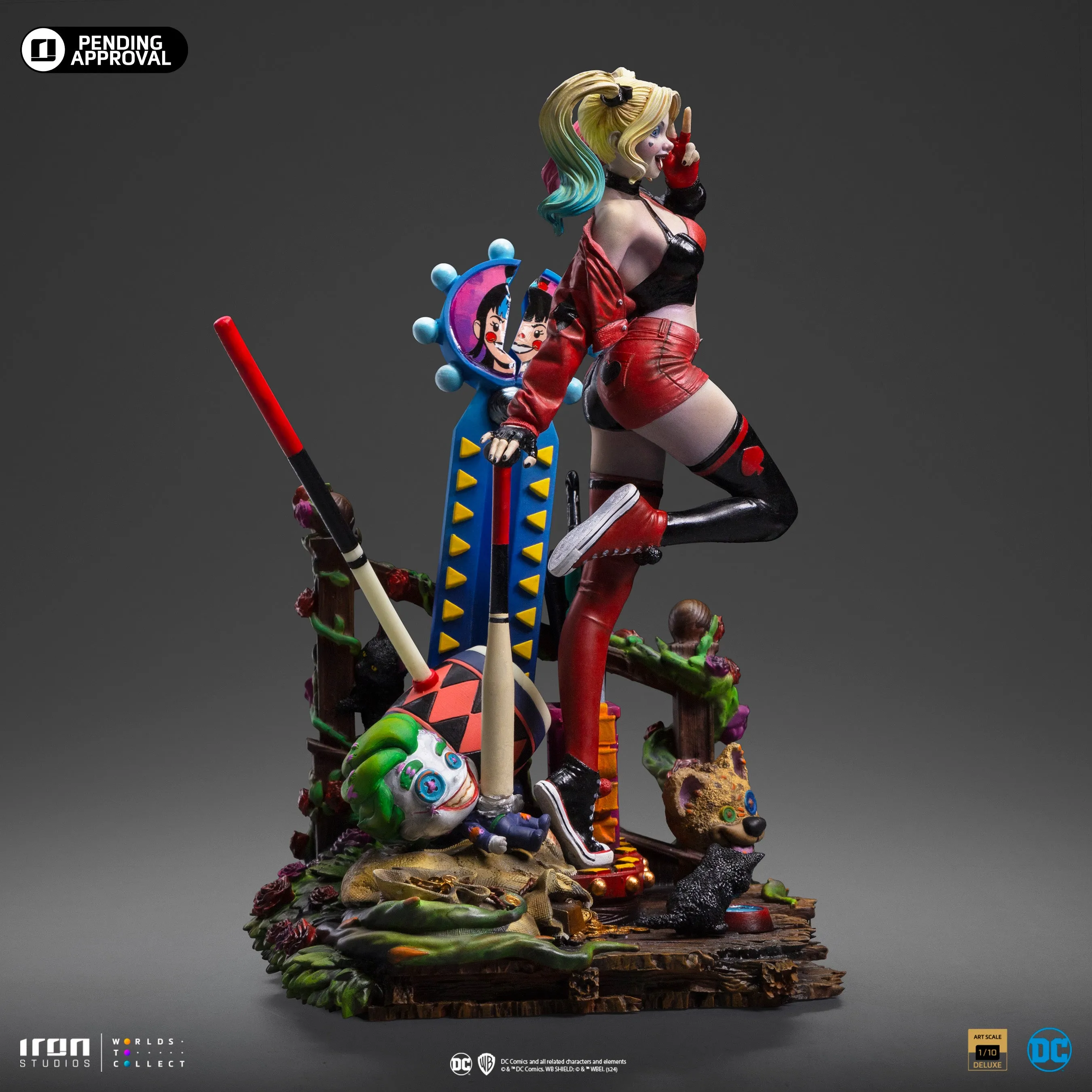 Harley Quinn Deluxe Gotham City Sirens DC Comics 1/10 Scale Statue Pre-order