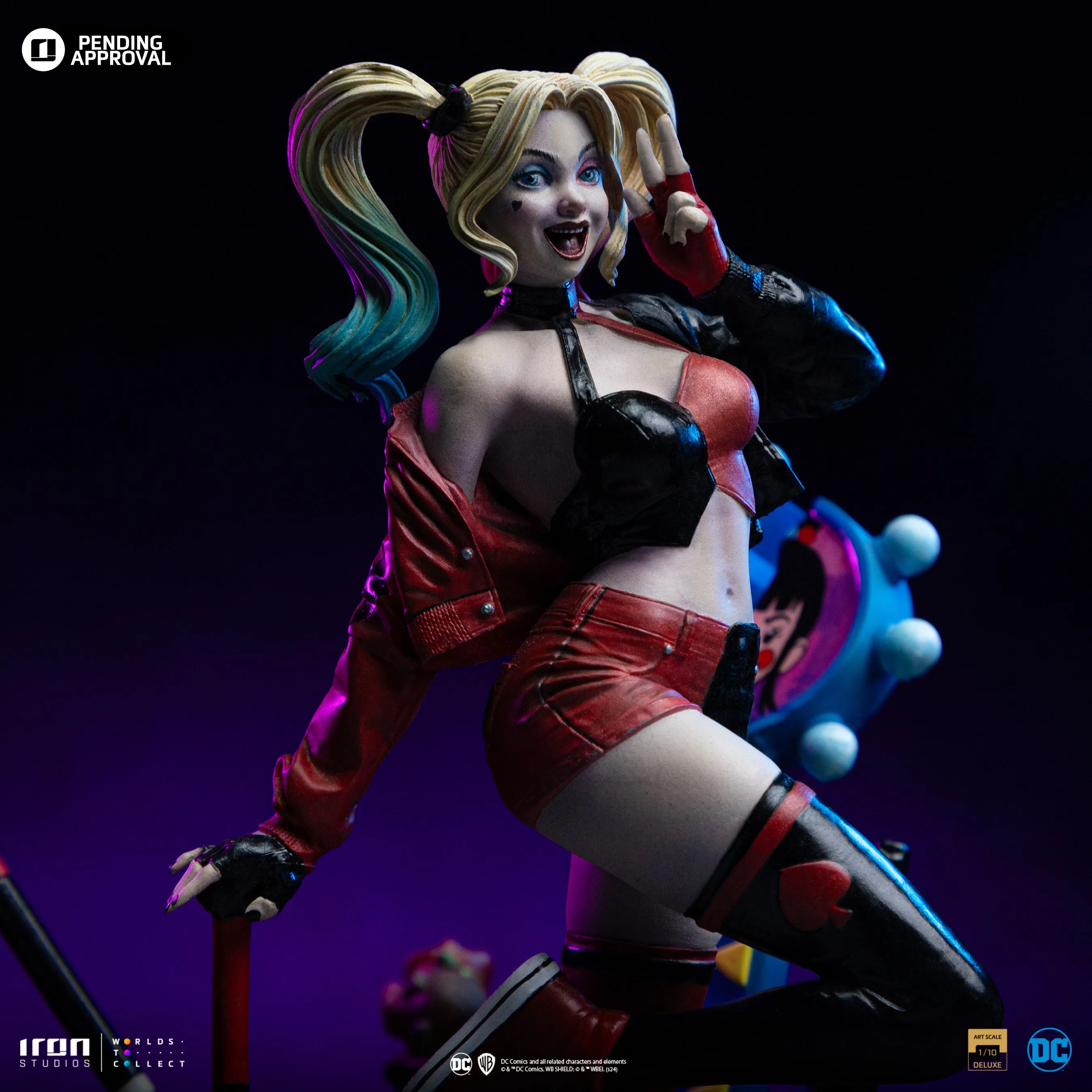Harley Quinn Deluxe Gotham City Sirens DC Comics 1/10 Scale Statue Pre-order