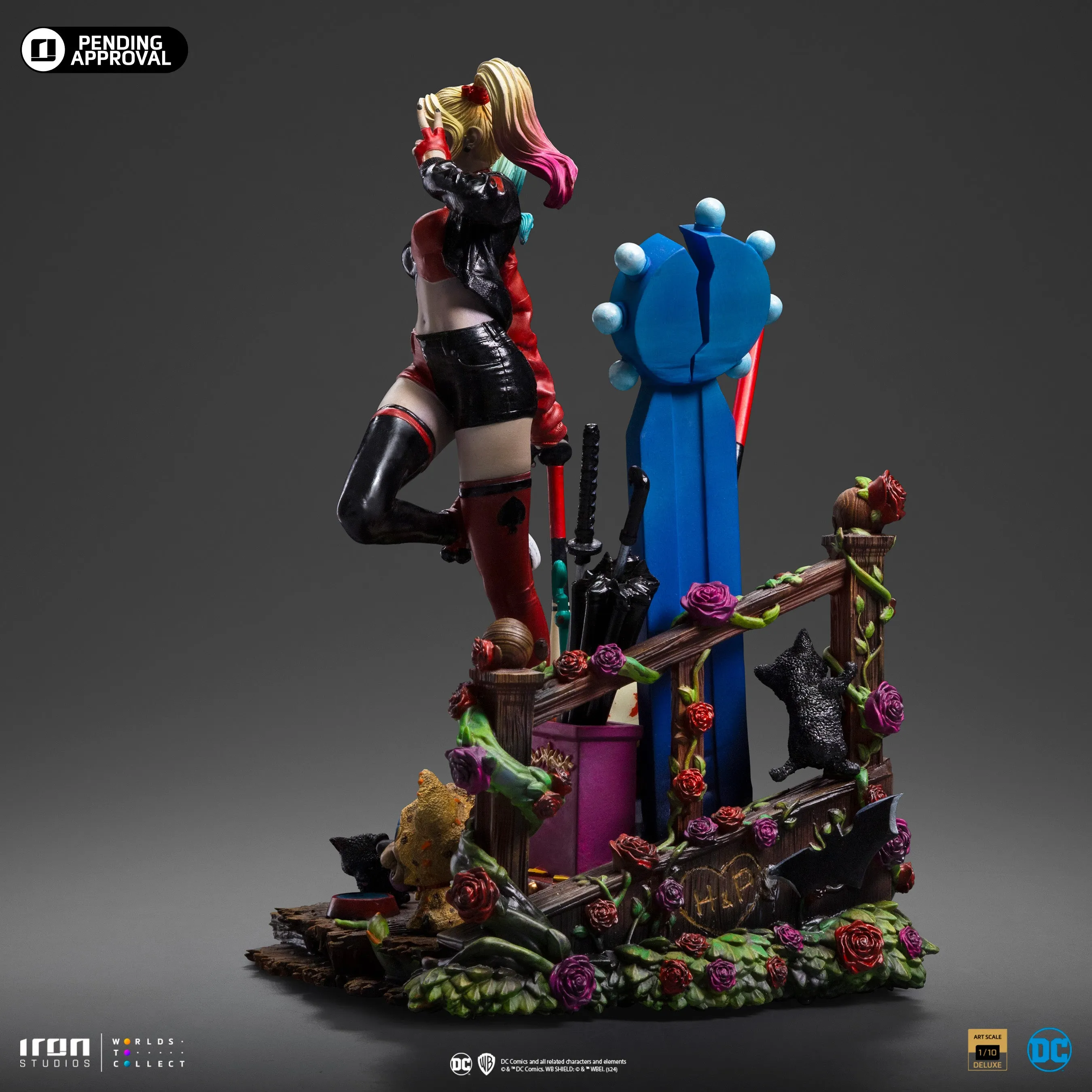 Harley Quinn Deluxe Gotham City Sirens DC Comics 1/10 Scale Statue Pre-order
