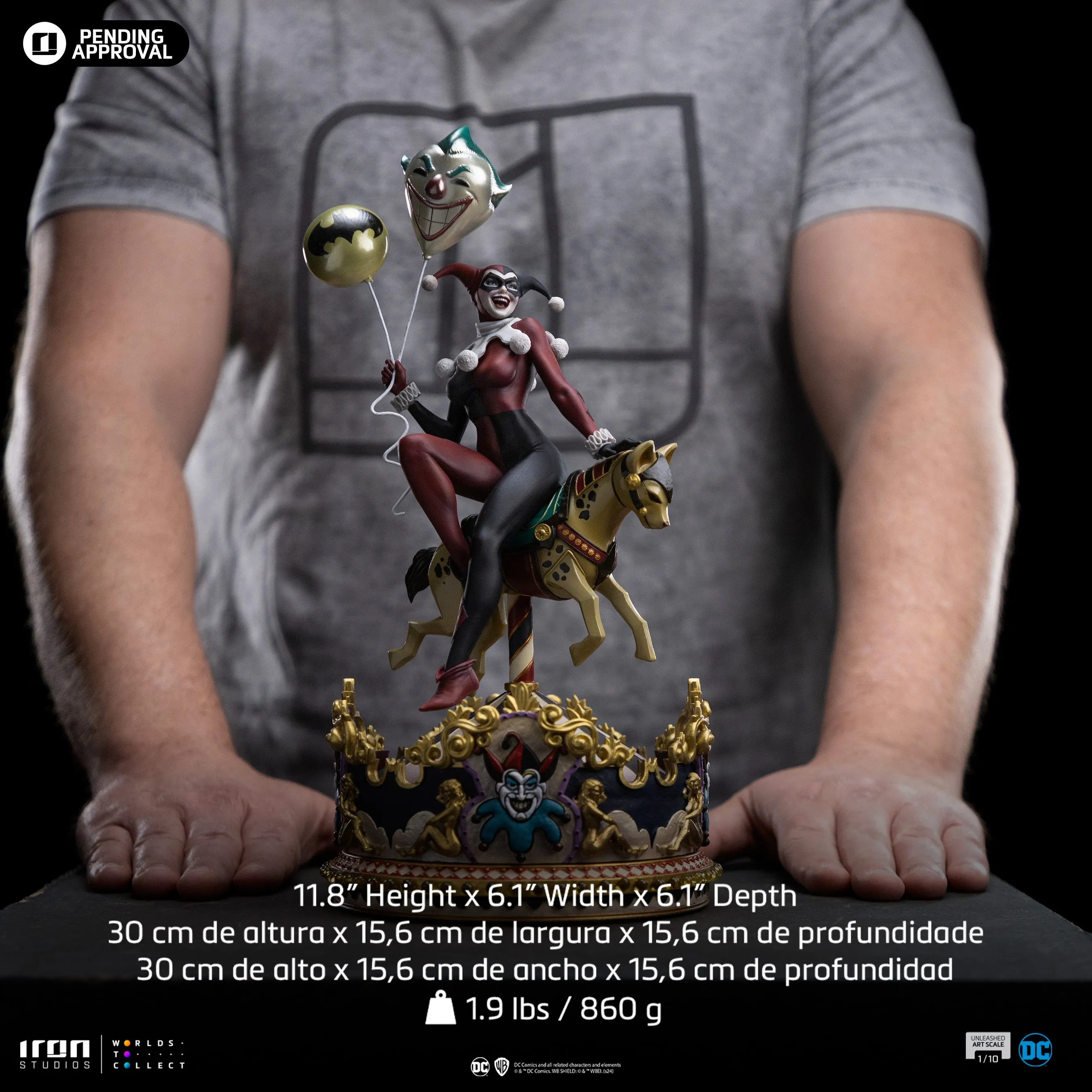 Harley Quinn Unleashed 1/10 Scale Statue Pre-order