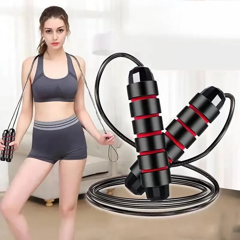 High-Speed Steele Jump Rope with Bearings, Premium Quality