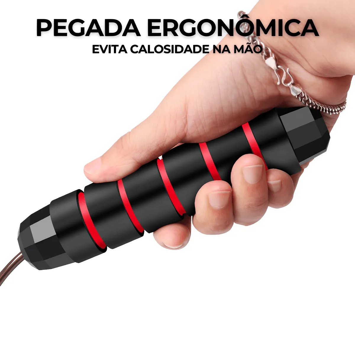 High-Speed Steele Jump Rope with Bearings, Premium Quality