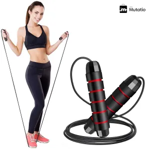 High-Speed Steele Jump Rope with Bearings, Premium Quality