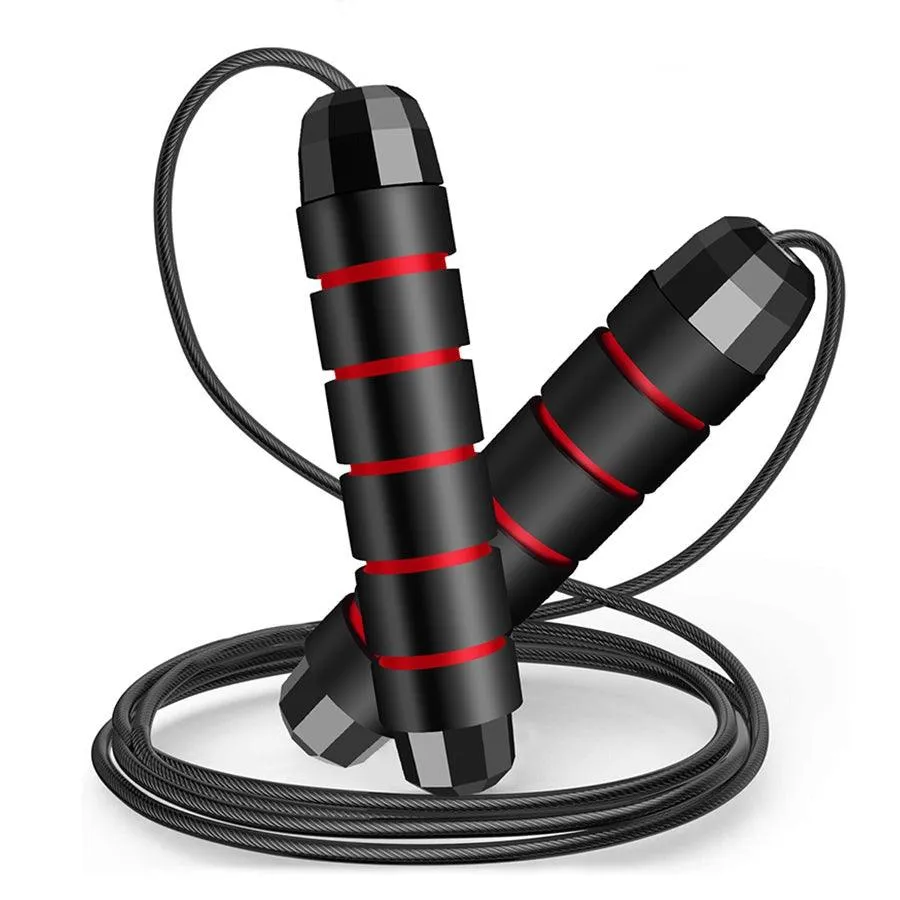 High-Speed Steele Jump Rope with Bearings, Premium Quality