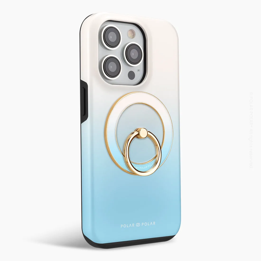Iceberg Pastel - Golden MagSafe Phone Grip and Ring Holder Stand