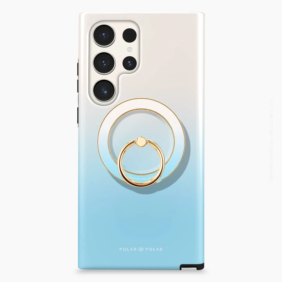 Iceberg Pastel - Golden MagSafe Phone Grip and Ring Holder Stand