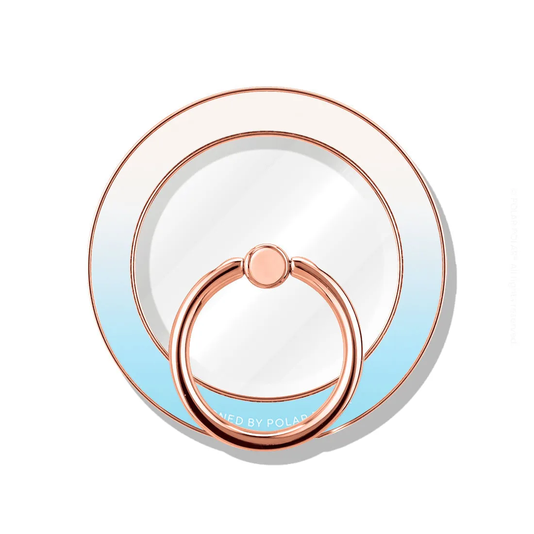 Iceberg Pastel - Rose Gold MagSafe Phone Grip and Ring Holder Stand
