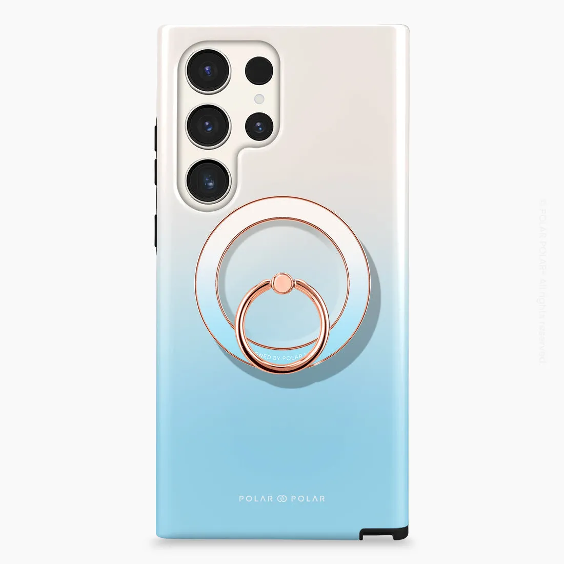 Iceberg Pastel - Rose Gold MagSafe Phone Grip and Ring Holder Stand