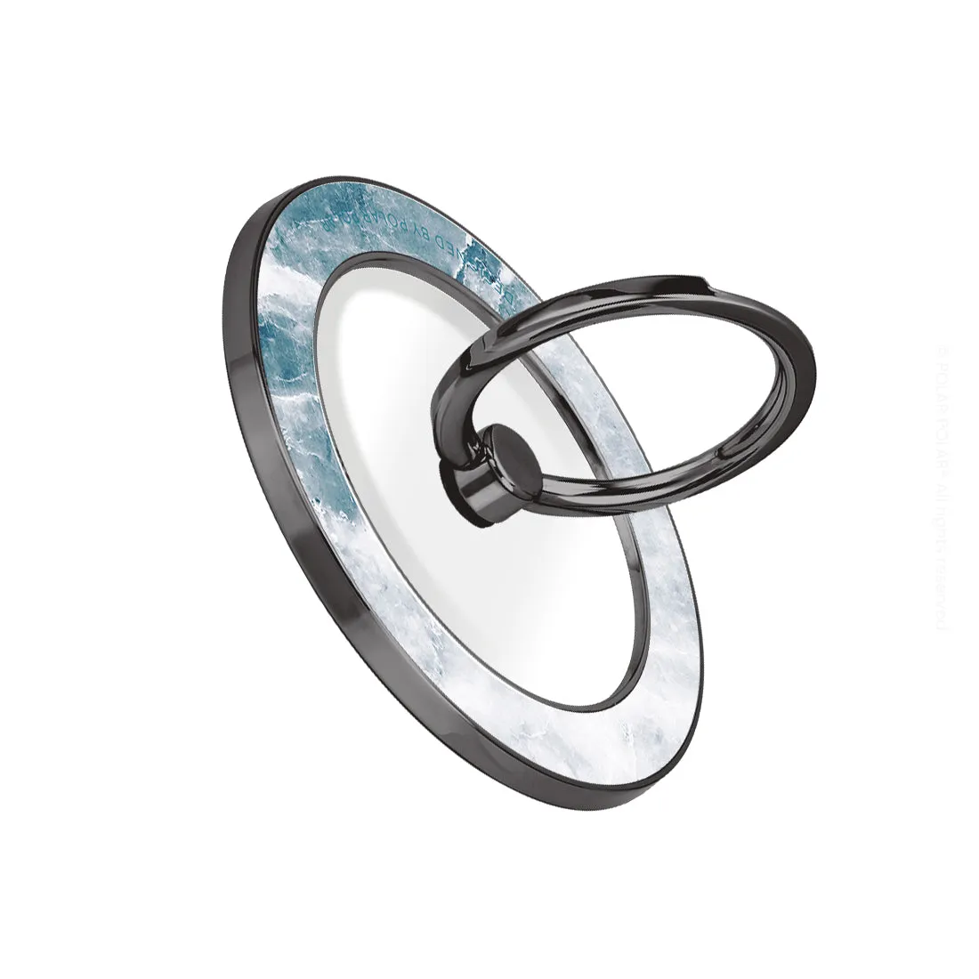 Icy - Black MagSafe Phone Grip and Ring Holder Stand